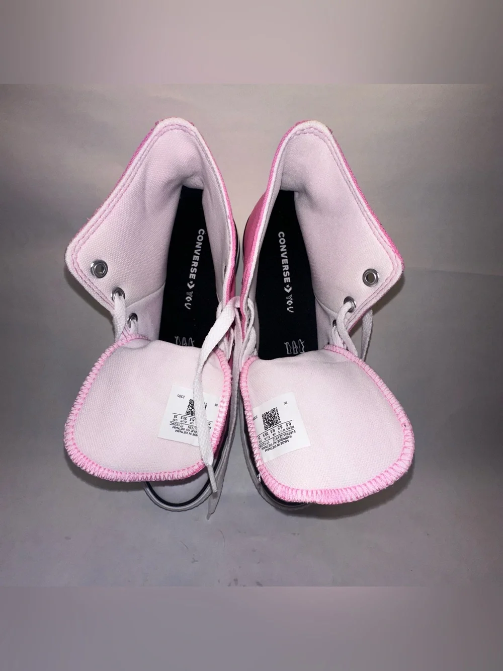 Converse Chuck Taylor All Star Lift Unisex Pink Platform Sneakers M6.5 W8.5